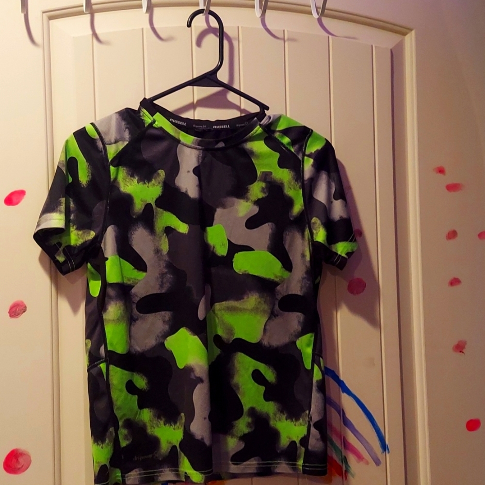 Camouflage boy shirt